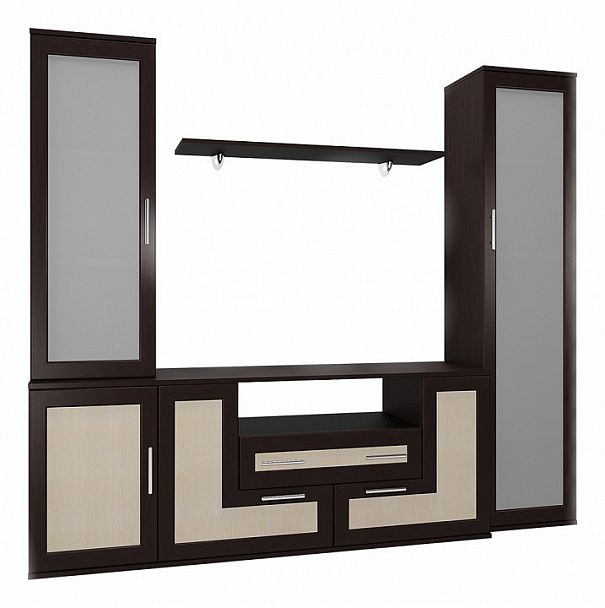 Стенка-горка для гостиной Мебелайн-7 - Вид 1