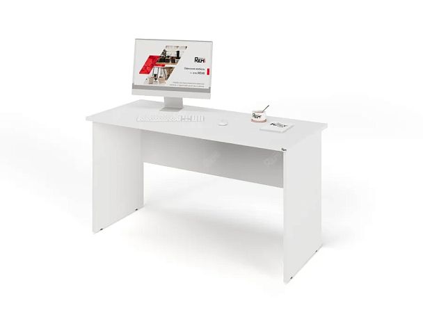 ЛАЙТ / LIGHT RLG001-14x6 Прямоугольный стол 140x60x75 Белый - Вид 4