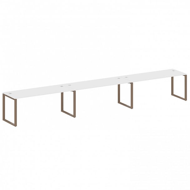 Рабочая станция "Metal System" БО.СМ-3.5 белый/мокко - Вид 1