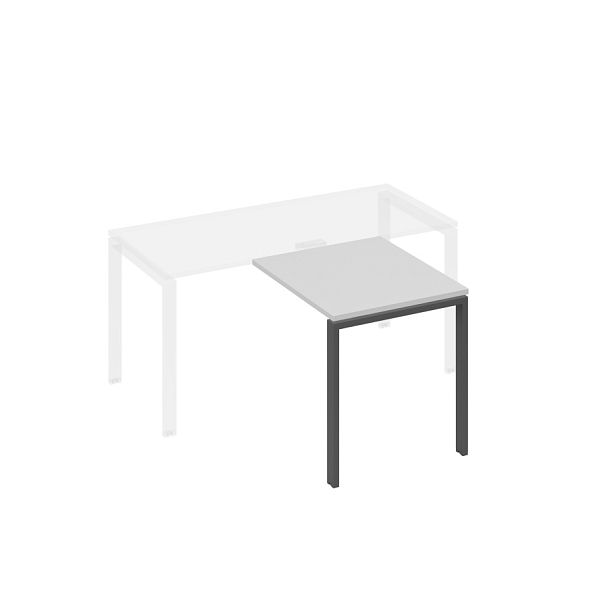 Брифинг-приставка каркас UNO металл A4 А4 Б1 073 БП серый / металлокаркас антрацит - Вид 1