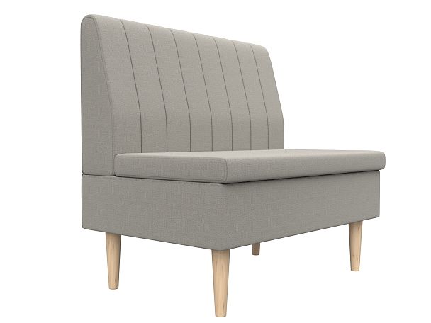 Диван прямой Мини Рогожка бежевый - Вид 4