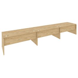 Onix Рабочая станция O.RS-3.4.8 Тиквуд светлый 4740*800*750 - Фото предпросмотра