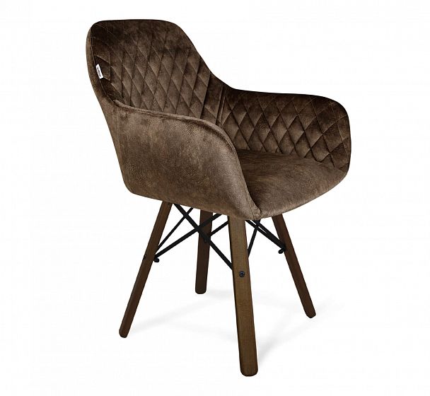 Стул Sheffilton SHT-ST38/S70 коричневый трюфель/темный орех/черный - Вид 2