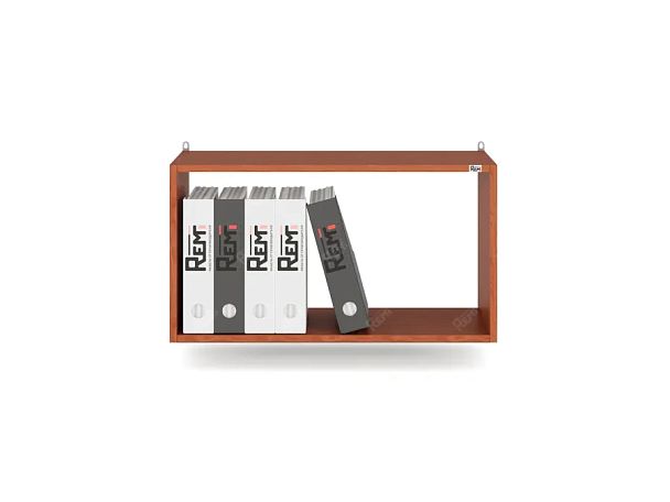 ЛАЙТ / LIGHT RLG064 Настенная полка 73x28x41,2 Орех Итальянский - Вид 3