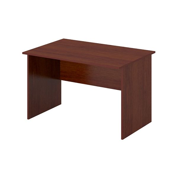 Стол рабочий, столешница 25 мм "Письменные столы"  ПК-ЛОГ-СТ120Х80Д/25-В1-34 миланский орех темный - Вид 1