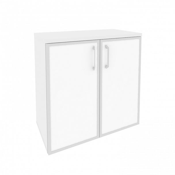 Шкаф "Onix" O.ST-3.2 R white/black белый - Вид 2