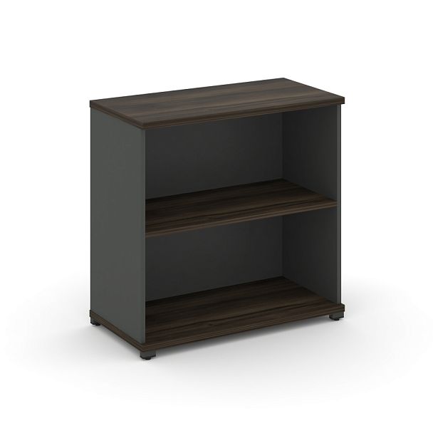 Concept Стеллаж 1 широкая секция, 2 ниши CN.STS-210 Дуб Мали/Антрацит/Металл Антрацит 836*420*818 - Вид 1