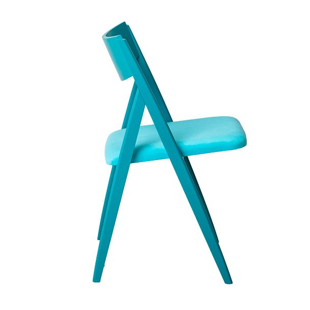 Стул раскладной Clack, велюр Vellutto 44, ножки бук - Вид 3