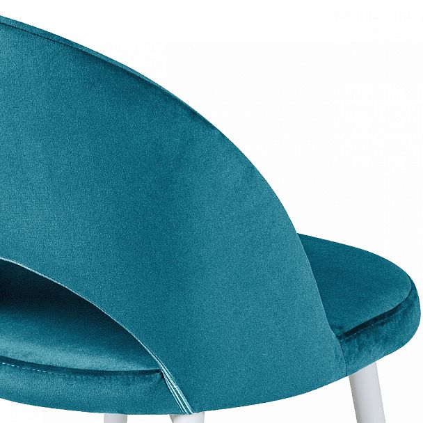 Стул кухонный Рэди изумрудный велюр/белый - Вид 9