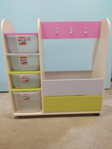 Стеллаж для спортивного инвентаря передвижной СХ-014 - Вид 1