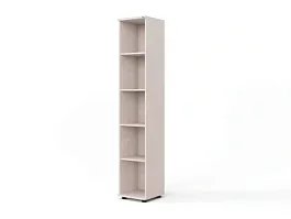 ЛАЙТ / LIGHT RLG026-35x35 Узкий стеллаж 35x35x183 Дуб Молочный - Фото предпросмотра
