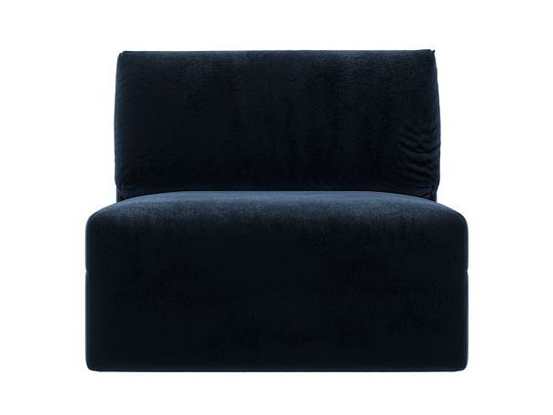 Модуль диван Лига-060 НПБ Велюр синий - Вид 1