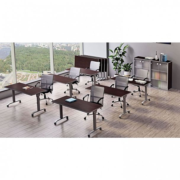 Стол складной мобильный "Mobile System" СМ-4 белый - Вид 2