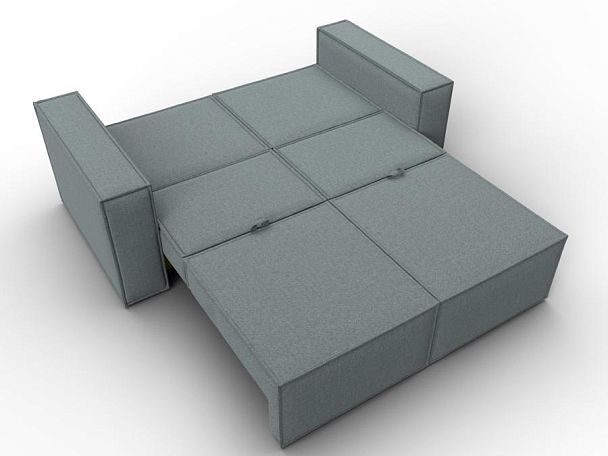 Диван прямой Куба мини Рогожка серый - Вид 10