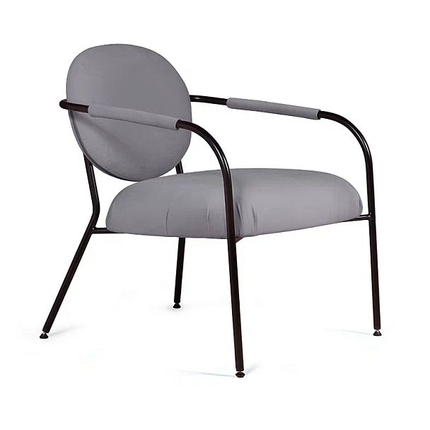 Лаунж кресло EGO, велюр серый - Вид 4