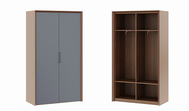 Гардероб Concept 105x50x185,5 дуб капучино - Вид 1