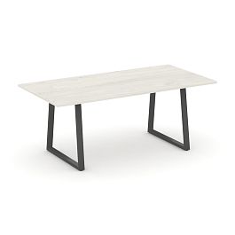 Style Project Direct Direct Стол переговорный SN-6T1.SPRG-198.3 Дуб Наварра/Металл Антрацит 1980*980*750 - Фото предпросмотра