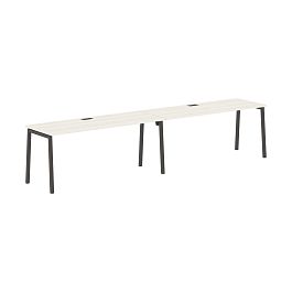 Стол 2-х местный ELWST 3567 Ясень Траун/Мокко 3526х670х750 EDIS - Фото предпросмотра