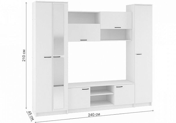 Стенки для гостиной Бертелена - Вид 2