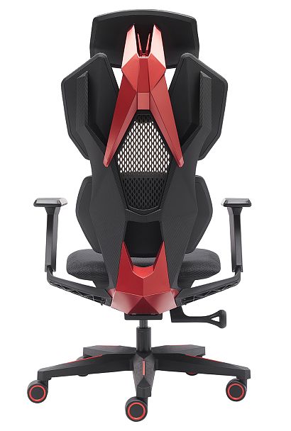 Геймерское кресло Everprof Tiger Сетка Черный - Вид 5