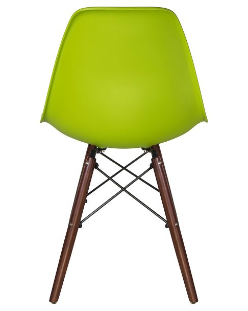 Стул обеденный LMZL-PP623 (ножки тёмный бук, цвет сиденья салатовый) - Вид 5