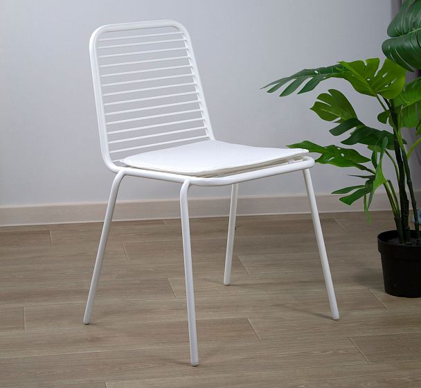 Стул Sheffilton SHT-S153-CN1 белый муар/белый - Вид 7