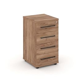 Rift Тумба приставная RF.TPR-001 Дуб Табак/Металл Черный 416*460*747 - Фото предпросмотра