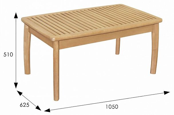Стол журнальный Массив - Вид 4