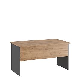 Стол письменный Tess 140x80x75 дуб крафт золотой - Фото предпросмотра