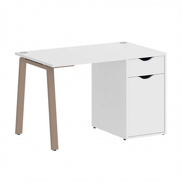 Стол "Home office" VR.SP-3-118.1.A белый бриллиант - Вид 3