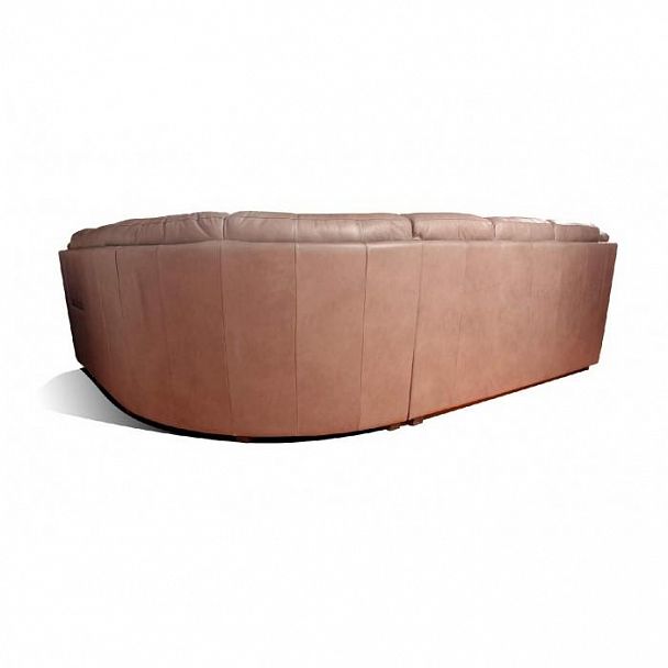 Угловой диван "Эльба 11" кожа - Вид 6