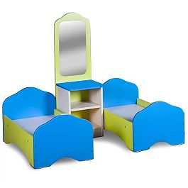 Игровой уголок Спальня с трюмо ИКМ-008 - Фото предпросмотра