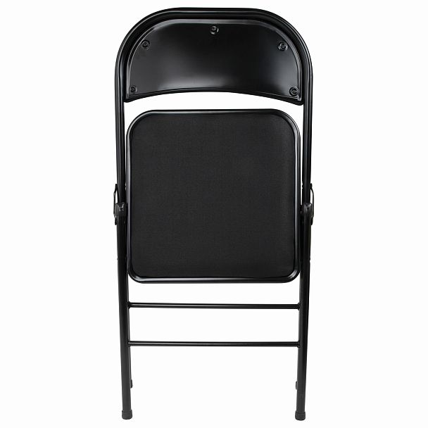 Стул складной BRABIX "Golf Plus CF-003 КОМФОРТ", чёрный каркас, чёрная ткань, 532889 - Вид 9