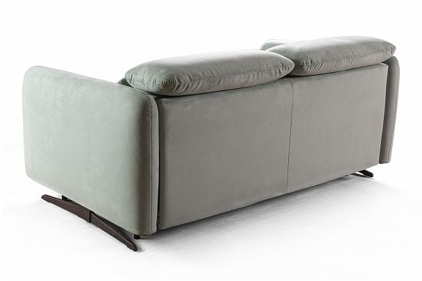 Rimini диван-кровать прямой замша мятный - Вид 5