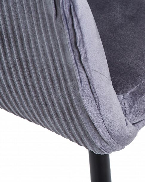 Стул обеденный DOBRIN MARY (серый велюр (1922-19)) - Вид 10