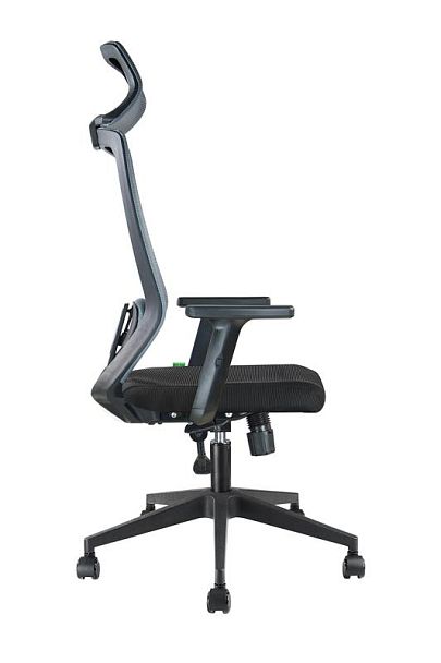 Кресло Бронте / Bronte A755 Luxe Серый/Черный - Вид 3