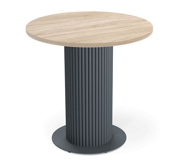 Стол Sheffilton SHT-TU69/TT 80 ЛДСП антрацит/дуб сонома - Вид 1