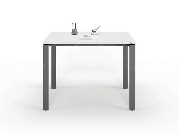 ЛАЙТ / LIGHT RLG015-10x6 Прямоугольный стол 100x60x75 Белый - Вид 3