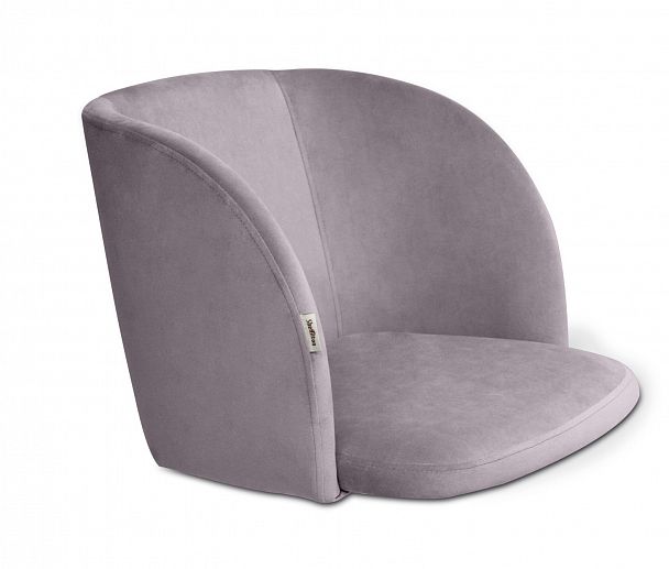 Стул Sheffilton SHT-ST33/S100 сиреневый на металлокаркасе сиреневая орхидея/черный муар - Вид 3