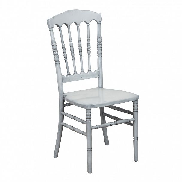 Стул Наполеон, патина с серебром - Вид 2