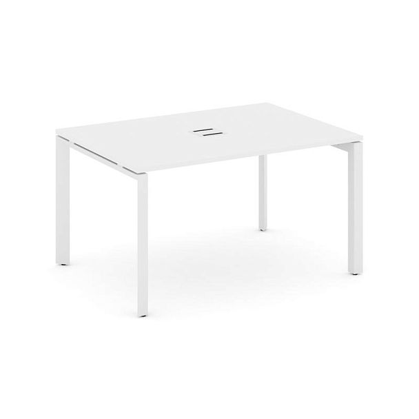 Style Project Next Стол переговорный SN-59P.SPRG-004 Белый/Металл Белый 1580*980*750 - Вид 1