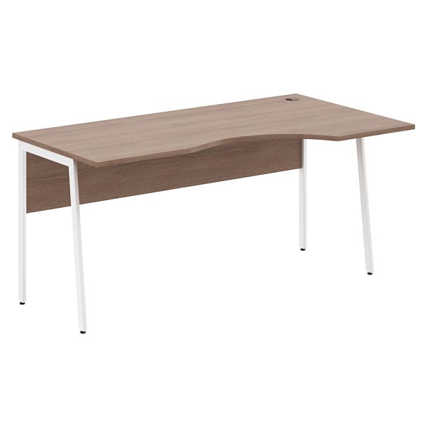 Стол прямой СА-1P(R) Ясень Шимо/Белый 1600х900х755 IMAGO PLUS - Вид 1