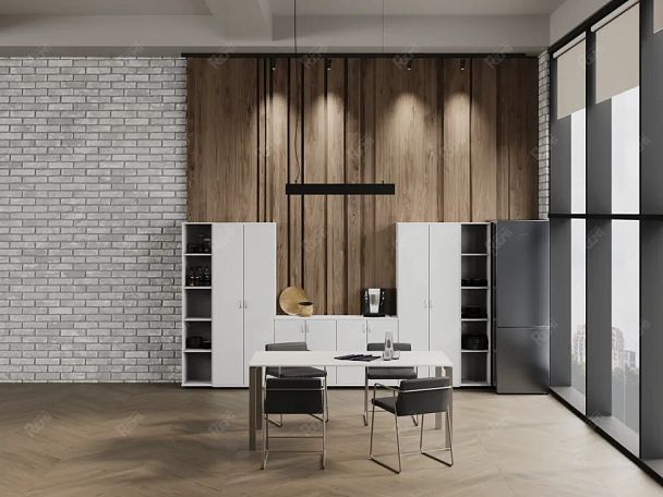 ЛАЙТ / LIGHT RLG015-12x6 Прямоугольный стол 120x60x75 Белый - Вид 8