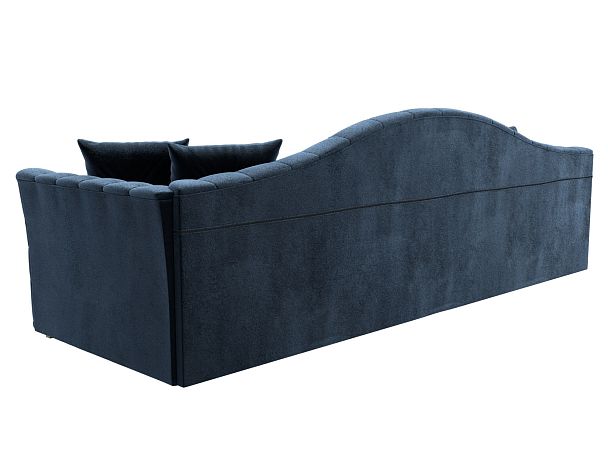 Диван прямой Артис Велюр синий - Вид 6