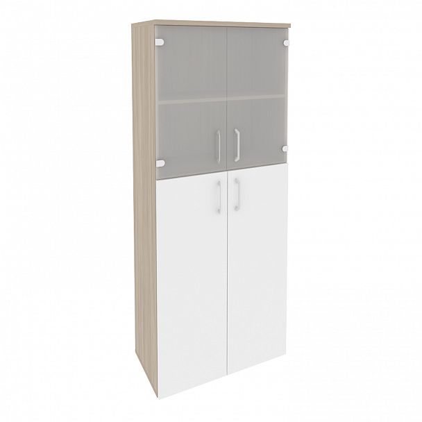 Шкаф "Onix" O.ST-1.7 дуб аттик/белый - Вид 1