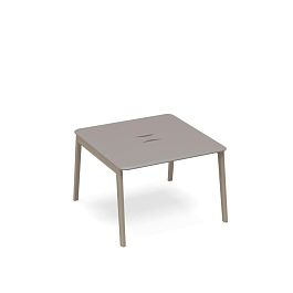 Стол для переговоров с кабель-каналом WOOD Time wood ТМ В2 153 мокко премиум - Фото предпросмотра