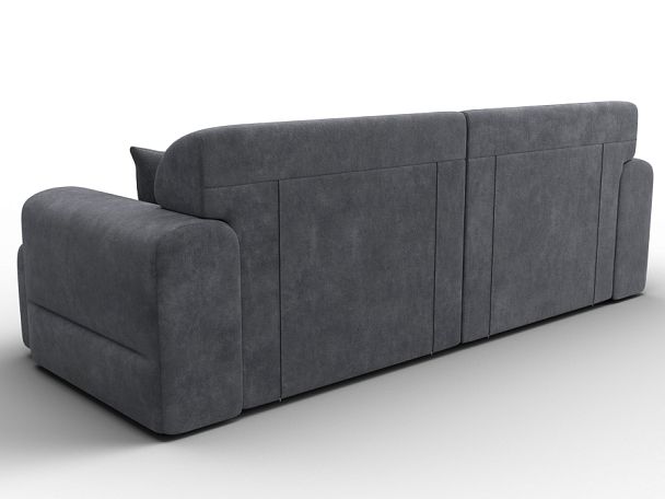 Диван прямой Лига-109 НПБ Велюр серый - Вид 5