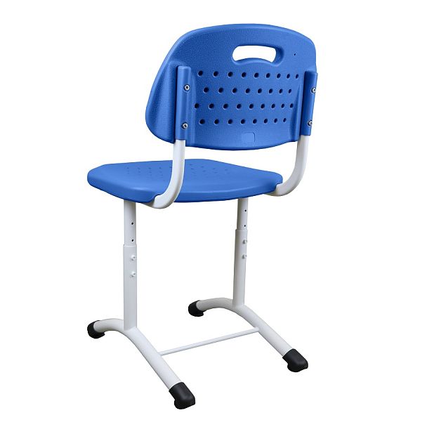 Школьный стул BOCCA, синий (каркас RAL 9016 белый), гр.5-7 - Вид 5