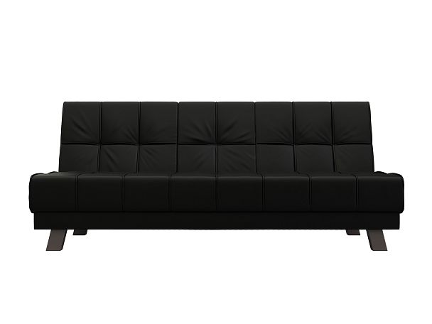 Диван прямой Винсент Экокожа черный - Вид 2
