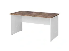 TANDEM RTD034-150-SH Стол прямоугольный ун-й 1500х800х750 Таксония шоколадная/Белый - Фото предпросмотра